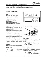 Предварительный просмотр 3 страницы Danfoss TP75H Setting Instructions