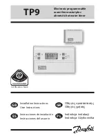 Danfoss TP9 Installation Instructions Manual предпросмотр