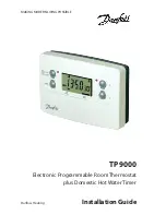 Danfoss TP9000 Installation Manual предпросмотр