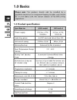 Preview for 4 page of Danfoss TP9000 Installation Manual