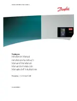 Danfoss TripleLynx Installation Manual предпросмотр