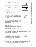 Preview for 15 page of Danfoss TS715 Si Installation & User'S Instructions