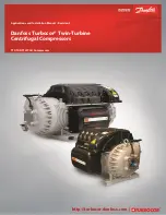 Danfoss Turbocor TTS Series Applications And Installation Manual preview