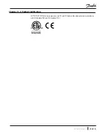 Предварительный просмотр 57 страницы Danfoss Turbocor Twin-Turbine TTS Series Applications And Installation Manual