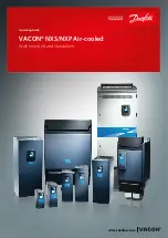 Danfoss VACON NXS Air-cooled Operating Manual preview