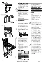 Предварительный просмотр 2 страницы Danfoss VLT 2800 Series Quick Setup