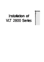 Preview for 1 page of Danfoss VLT 2822 Installation