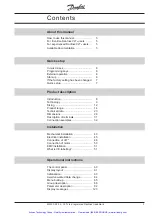 Предварительный просмотр 4 страницы Danfoss VLT 3006 Product Manual