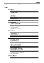 Предварительный просмотр 3 страницы Danfoss VLT 380-500 V Design Manual