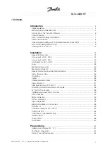 Preview for 2 page of Danfoss VLT 4000 VT Instruction Manual