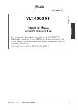 Предварительный просмотр 4 страницы Danfoss VLT 4000 VT Instruction Manual