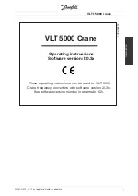 Предварительный просмотр 4 страницы Danfoss VLT 5000 Crane Series Operating Instructions Manual