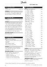 Preview for 65 page of Danfoss VLT 5000 Crane Series Operating Instructions Manual