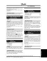 Preview for 140 page of Danfoss VLT 5000 Series Instruction Manual