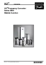 Предварительный просмотр 1 страницы Danfoss VLT 5000 Series Instruction