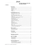 Preview for 2 page of Danfoss VLT 5000 Series Operating Instructions Manual