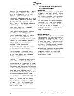 Предварительный просмотр 5 страницы Danfoss VLT 5000 Series Operating Instructions Manual