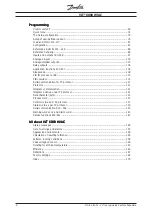 Preview for 2 page of Danfoss VLT 6000 HVAC Profibus Manual