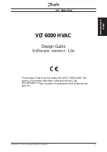 Предварительный просмотр 3 страницы Danfoss VLT 6000 HVAC Profibus Manual