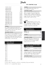 Предварительный просмотр 87 страницы Danfoss VLT 6000 series Operating Instructions Manual