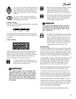 Preview for 23 page of Danfoss VLT 6002-6005 Installation, Operation And Maintenance Manual