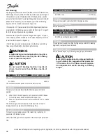 Preview for 38 page of Danfoss VLT 6002-6005 Installation, Operation And Maintenance Manual