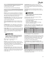 Preview for 49 page of Danfoss VLT 6002-6011 Installation, Operation And Maintenance Manual