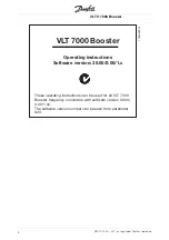 Предварительный просмотр 4 страницы Danfoss VLT 7000 Series Manual
