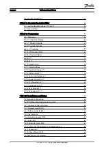 Preview for 3 page of Danfoss VLT AAF00x Operating Instructions Manual