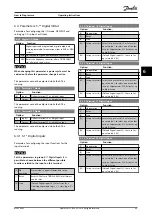 Preview for 51 page of Danfoss VLT Active Front End AFE 302 Operating Instructions Manual