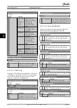 Предварительный просмотр 62 страницы Danfoss VLT Active Front End AFE 302 Operating Instructions Manual