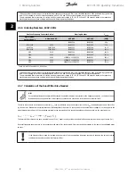Предварительный просмотр 8 страницы Danfoss VLT AHF 005 Operating Instructions Manual
