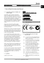 Предварительный просмотр 6 страницы Danfoss VLT AQUA Drive FC 200 Instruction Manual