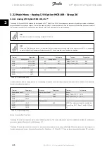 Предварительный просмотр 226 страницы Danfoss VLT AQUA Drive FC 200 Programming Manual