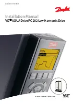 Danfoss VLT AQUA Drive FC 202 Installation Manual preview