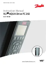 Предварительный просмотр 1 страницы Danfoss VLT AQUA Drive FC 202 Instruction Manual