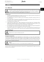 Предварительный просмотр 5 страницы Danfoss VLT AQUA Drive FC 202 Operating Instructions Manual