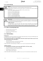 Предварительный просмотр 6 страницы Danfoss VLT AQUA Drive FC 202 Operating Instructions Manual