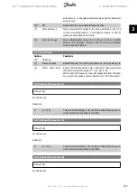 Предварительный просмотр 123 страницы Danfoss vlt aqua Programming Manual