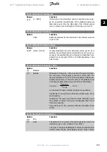 Preview for 239 page of Danfoss vlt aqua Programming Manual