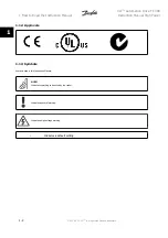 Предварительный просмотр 4 страницы Danfoss VLT Automation Drive FC 300 Instruction Manual