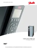 Предварительный просмотр 1 страницы Danfoss VLT Automation VT Drive FC 322 Instruction Manual