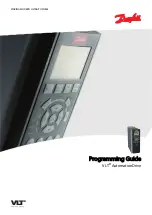 Preview for 1 page of Danfoss VLT AutomationDrive FC 300 Series Programming Manual
