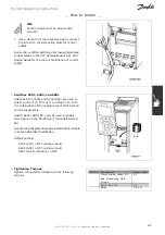 Preview for 21 page of Danfoss VLT AutomationDrive FC 300 Operating Instructions Manual