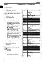 Preview for 10 page of Danfoss VLT AutomationDrive FC 301 Design Manual