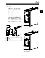 Предварительный просмотр 9 страницы Danfoss VLT AutomationDrive FC 301 Installation Manual