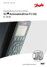 Предварительный просмотр 1 страницы Danfoss VLT AutomationDrive FC 302 Operating Instructions Manual