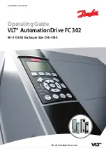 Предварительный просмотр 1 страницы Danfoss VLT AutomationDrive FC 302 Operating Manual