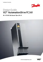 Предварительный просмотр 1 страницы Danfoss VLT AutomationDrive FC 361 Design Manual