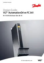 Danfoss VLT AutomationDrive FC 361 Design Manual предпросмотр